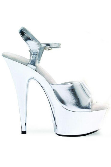 Ellie Shoes Chrome, серебристый - фото, отзывы Ellie Shoes Chrome, серебристый - фото, отзывы