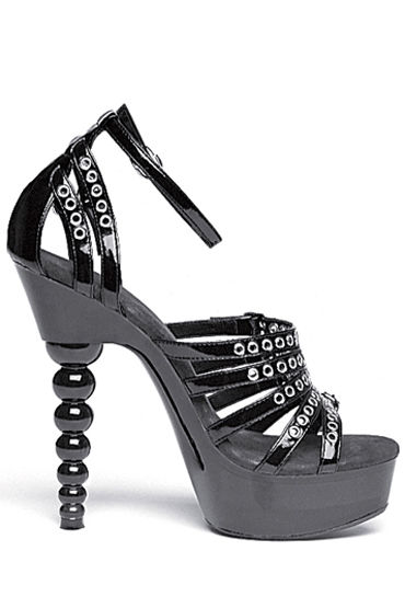 Ellie Shoes Josephina, черный, Оригинальные босоножки, каблук 15 см Ellie Shoes Josephina, черный, Оригинальные босоножки, каблук 15 см