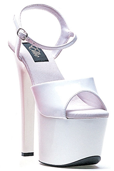 Ellie Shoes Flirt, белый, На глянцевой платформе с каблуком 18 см Ellie Shoes Flirt, белый, На глянцевой платформе с каблуком 18 см