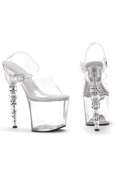 Ellie Shoes Brook, Босоножки с необычным каблуком 19 см Ellie Shoes Brook, Босоножки с необычным каблуком 19 см