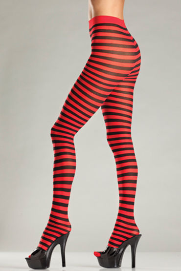 Bewicked Striped Tights, черно-красный - фото, отзывы Bewicked Striped Tights, черно-красный - фото, отзывы