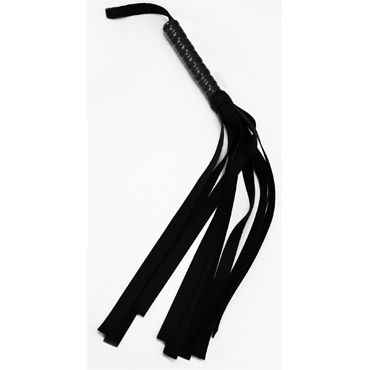 Sex & Mischief Faux Leather Flogger, Плетка с длинными лентами Sex & Mischief Faux Leather Flogger, Плетка с длинными лентами