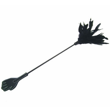 Sex & Mischief Feather Hand Spanker, Гибкая палочка с перьями Sex & Mischief Feather Hand Spanker, Гибкая палочка с перьями