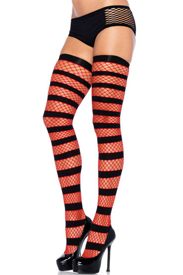 Leg Avenue чулки, С сочетанием разных фактур Leg Avenue чулки, С сочетанием разных фактур