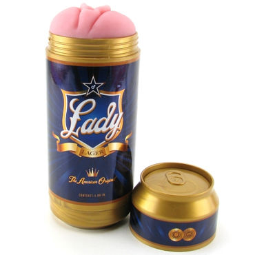 FleshLight Lady Lager - Вагина-мастурбатор в банке - купить в секс шопе FleshLight Lady Lager - Вагина-мастурбатор в банке - купить в секс шопе