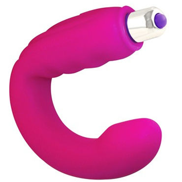 Rocks Off Groovy Chick, розовый, Стимулятор точки G и клитора Rocks Off Groovy Chick, розовый, Стимулятор точки G и клитора