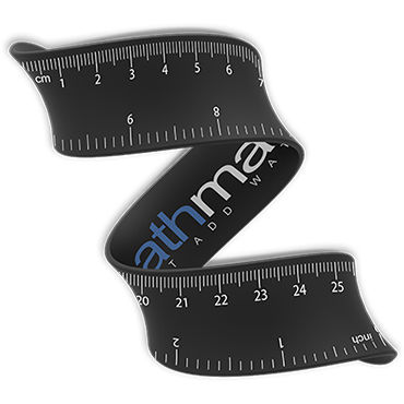 Bathmate Measuring Gauge, Гибкая линейка для фиксации результатов Bathmate Measuring Gauge, Гибкая линейка для фиксации результатов