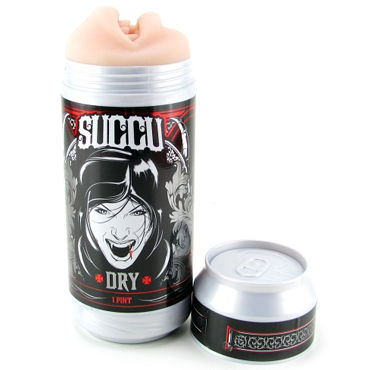 FleshLight Jacks Dry Pale Ale - Вампирский ротик в банке - купить в секс шопе FleshLight Jacks Dry Pale Ale - Вампирский ротик в банке - купить в секс шопе