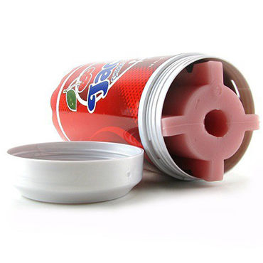 FleshLight Jacks Soda Cherry Pop - Попка-мастурбатор в банке вишневой соды - купить в секс шопе FleshLight Jacks Soda Cherry Pop - Попка-мастурбатор в банке вишневой соды - купить в секс шопе
