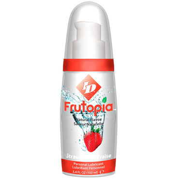ID Frutopia Strawberry, 100мл, Лубрикант на водной основе с ароматом клубники ID Frutopia Strawberry, 100мл, Лубрикант на водной основе с ароматом клубники