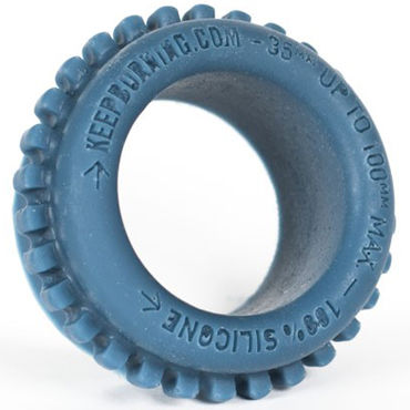 Keep Burning Grinder Ring, синее, Эрекционное кольцо оригинальной формы Keep Burning Grinder Ring, синее, Эрекционное кольцо оригинальной формы