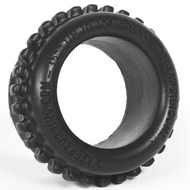 Keep Burning Grinder Ring, черное, Эрекционное кольцо оригинальной формы Keep Burning Grinder Ring, черное, Эрекционное кольцо оригинальной формы