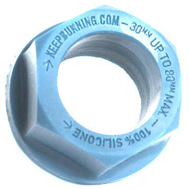 Keep Burning Lock Nutt, голубое, Эрекционное кольцо оригинальной формы Keep Burning Lock Nutt, голубое, Эрекционное кольцо оригинальной формы