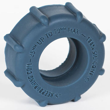 Keep Burning Drain Ring, синее, Эрекционное кольцо оригинальной формы Keep Burning Drain Ring, синее, Эрекционное кольцо оригинальной формы