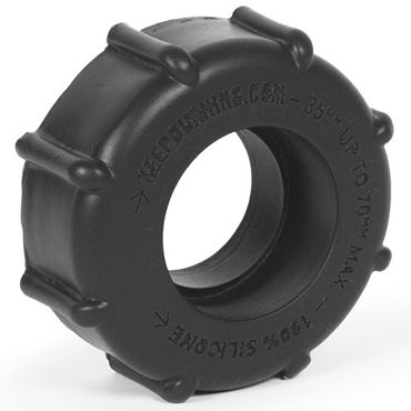 Keep Burning Drain Ring, черное, Эрекционное кольцо оригинальной формы Keep Burning Drain Ring, черное, Эрекционное кольцо оригинальной формы