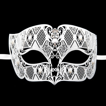 Luna Veneziana Gemma, Венецианская маска с кристаллами Swarovski Luna Veneziana Gemma, Венецианская маска с кристаллами Swarovski