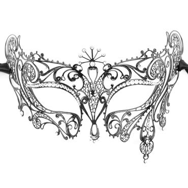 Luna Veneziana Diana, Венецианская маска с кристаллами Swarovski Luna Veneziana Diana, Венецианская маска с кристаллами Swarovski