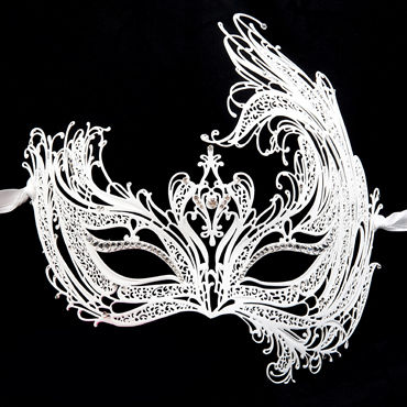 Luna Veneziana Maddalena, Венецианская маска с кристаллами Swarovski Luna Veneziana Maddalena, Венецианская маска с кристаллами Swarovski
