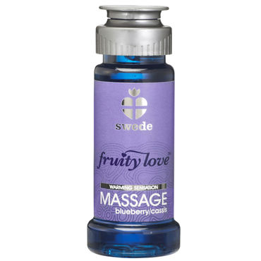 Swede Fruity Love Massage, 50мл, Лосьон для массажа с ароматом черники и черной смородины Swede Fruity Love Massage, 50мл, Лосьон для массажа с ароматом черники и черной смородины