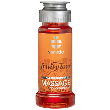 Swede Fruity Love Massage, 50мл, Лосьон для массажа с ароматом абрикоса и апельсина Swede Fruity Love Massage, 50мл, Лосьон для массажа с ароматом абрикоса и апельсина
