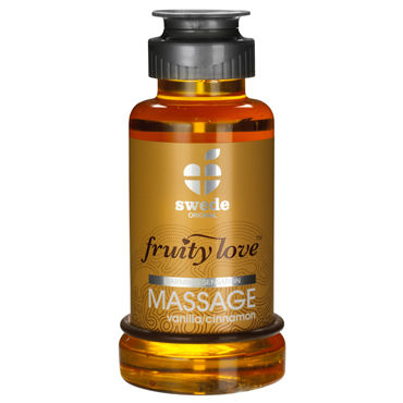 Swede Fruity Love Massage, 100мл, Лосьон для массажа с ароматом корицы и ванили Swede Fruity Love Massage, 100мл, Лосьон для массажа с ароматом корицы и ванили