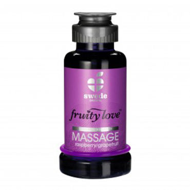 Swede Fruity Love Massage, 100мл, Лосьон для массажа с ароматом малины и грейпфрута Swede Fruity Love Massage, 100мл, Лосьон для массажа с ароматом малины и грейпфрута