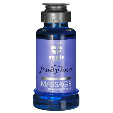 Swede Fruity Love Massage, 100мл, Лосьон для массажа с ароматом черники и черной смородины Swede Fruity Love Massage, 100мл, Лосьон для массажа с ароматом черники и черной смородины