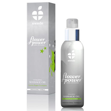 Swede Flower Vitalizing, 150мл, Масло для массажа с цитрусовым ароматом Swede Flower Vitalizing, 150мл, Масло для массажа с цитрусовым ароматом