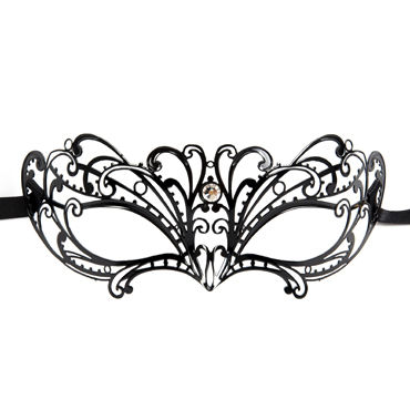 Luna Veneziana Giacomina, Венецианская маска с кристаллом Swarovski Luna Veneziana Giacomina, Венецианская маска с кристаллом Swarovski
