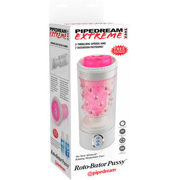 Pipedream Extreme Toyz Roto-Bator Pussy, Автоматический мастурбатор-вагина Pipedream Extreme Toyz Roto-Bator Pussy, Автоматический мастурбатор-вагина