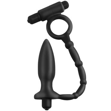 Pipedream Anal Fantasy Collection Ass-Kicker with Cockring - фото, отзывы Pipedream Anal Fantasy Collection Ass-Kicker with Cockring - фото, отзывы