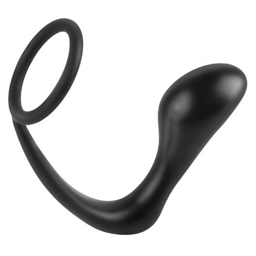 Pipedream Anal Fantasy Collection Ass-Gasm Cockring Plug, черный - фото, отзывы Pipedream Anal Fantasy Collection Ass-Gasm Cockring Plug, черный - фото, отзывы
