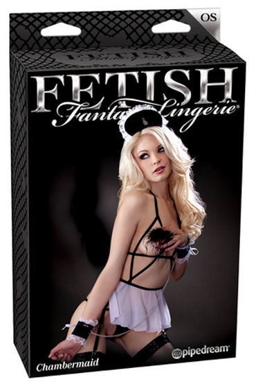 Pipedream Fetish Fantasy Lingerie Chambermaid - Костюм горничной для ролевых игр - купить в секс шопе Pipedream Fetish Fantasy Lingerie Chambermaid - Костюм горничной для ролевых игр - купить в секс шопе