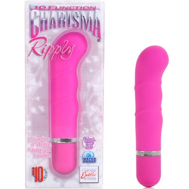 California Exotic Charisma Ripply, розовый, Минивибратор для стимуляции точки G California Exotic Charisma Ripply, розовый, Минивибратор для стимуляции точки G