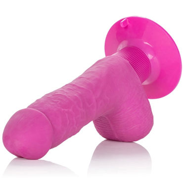 California Exotic Ballsy Dong, розовый - подробные фото в секс шопе Condom-Shop California Exotic Ballsy Dong, розовый - подробные фото в секс шопе Condom-Shop