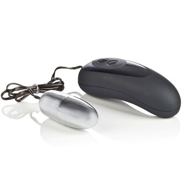 Новинка раздела Секс игрушки - California Exotic Prostate Massager, серебристый Новинка раздела Секс игрушки - California Exotic Prostate Massager, серебристый