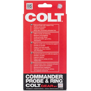 California Exotic Colt Commander Probe&Ring, Стимулятор простаты с кольцом на пенис и другие товары California Exotic с фото California Exotic Colt Commander Probe&Ring, Стимулятор простаты с кольцом на пенис и другие товары California Exotic с фото
