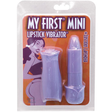 Topco My First Lipstick Vibrator, фиолетовый, Мини-вибратор в виде помады Topco My First Lipstick Vibrator, фиолетовый, Мини-вибратор в виде помады