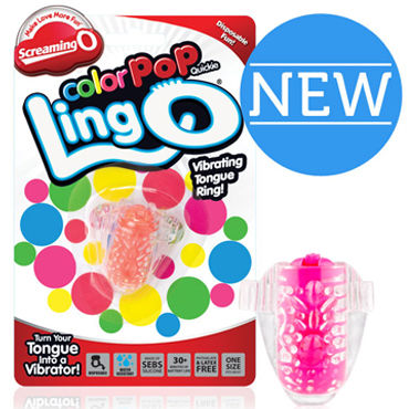 Screaming O ColorPop Ling O, оранжевый, Вибронасадка на язык Screaming O ColorPop Ling O, оранжевый, Вибронасадка на язык