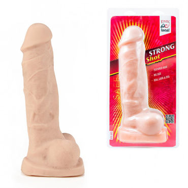 Erotic Fantasy Strong Shot, Реалистичный фаллоимитатор-гигант Erotic Fantasy Strong Shot, Реалистичный фаллоимитатор-гигант
