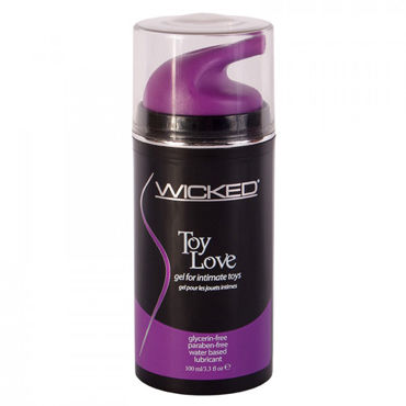 Wicked Toy Love, 100мл, Лубрикант для игрушек с экстрактом алоэ Wicked Toy Love, 100мл, Лубрикант для игрушек с экстрактом алоэ