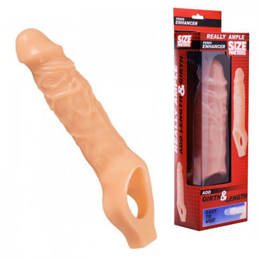 XR Brands Size Matters Penis Enhancer, Насадка на пенис XR Brands Size Matters Penis Enhancer, Насадка на пенис
