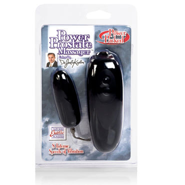 California Exotic Dr Joel Kaplan Power Prostate Massager, черный - Массажер для стимуляции простаты - купить в секс шопе California Exotic Dr Joel Kaplan Power Prostate Massager, черный - Массажер для стимуляции простаты - купить в секс шопе