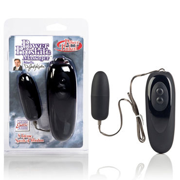 California Exotic Dr Joel Kaplan Power Prostate Massager, черный, Массажер для стимуляции простаты California Exotic Dr Joel Kaplan Power Prostate Massager, черный, Массажер для стимуляции простаты