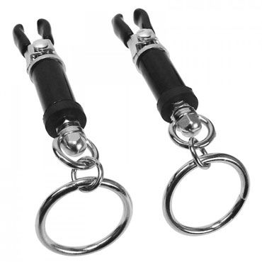 XR Brands Amulet - Зажимы для сосков из меди - купить в секс шопе XR Brands Amulet - Зажимы для сосков из меди - купить в секс шопе