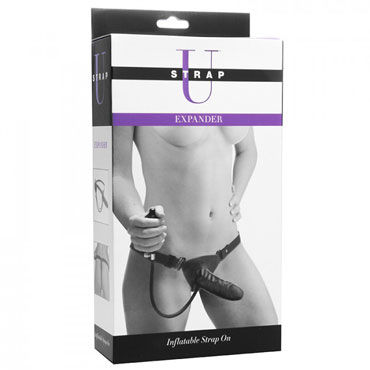 XR Brands Strap U - Страпон с увеличивающимся диаметром - купить в секс шопе XR Brands Strap U - Страпон с увеличивающимся диаметром - купить в секс шопе