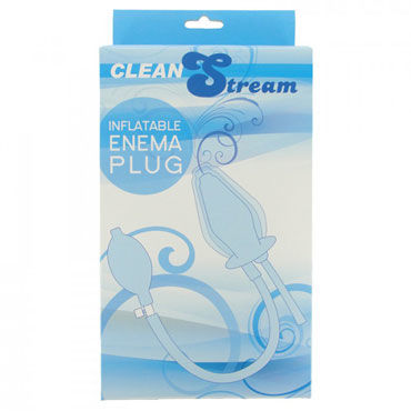 XR Brands Clean Stream - Надувающийся плаг для клизмы - купить в секс шопе XR Brands Clean Stream - Надувающийся плаг для клизмы - купить в секс шопе