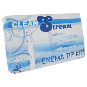 XR Brands Clean Stream - Набор насадок для клизм - купить в секс шопе XR Brands Clean Stream - Набор насадок для клизм - купить в секс шопе