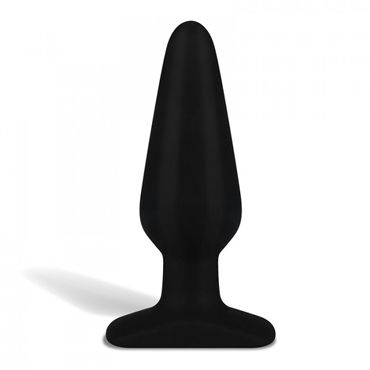 Hustler All About Anal Butt Plug, черный, 12 см - фото, отзывы Hustler All About Anal Butt Plug, черный, 12 см - фото, отзывы