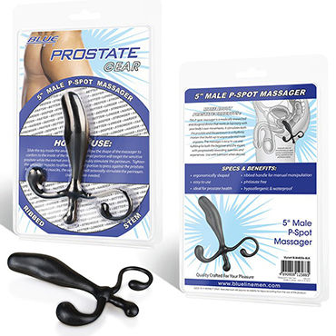 BlueLine Prostate Gear, черный - Массажер простаты - купить в секс шопе BlueLine Prostate Gear, черный - Массажер простаты - купить в секс шопе